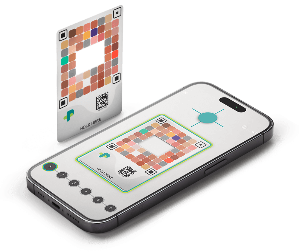 Picterus colour calibration card and smartphone application